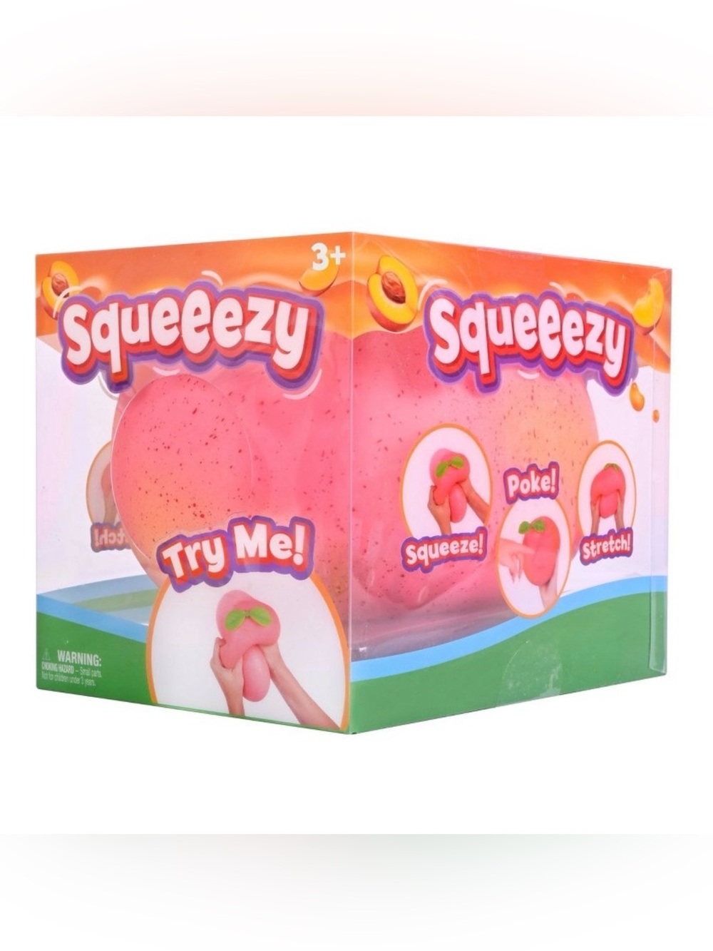 Sunny Days Squeeezy Peach Squishy